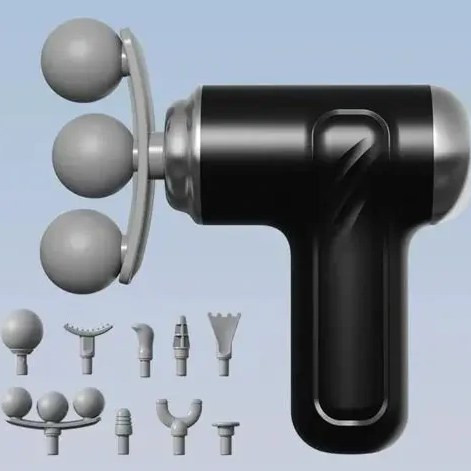 ماساژور تفنگی مدل LM130 گیربکس هوشمند شش سرعته ۱۲ کاره اورجینال