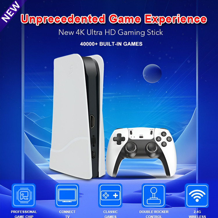 کنسول بازی RS5 GAME BOX نسخه اورجینال همراه مموری ۶۴ گیگ پلمپ