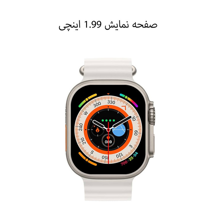 ساعت هوشمند مدل T1000 ULTRA مشکی