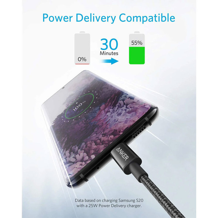 کابل تبدیل USB-C به USB-C انکر مدل A8752