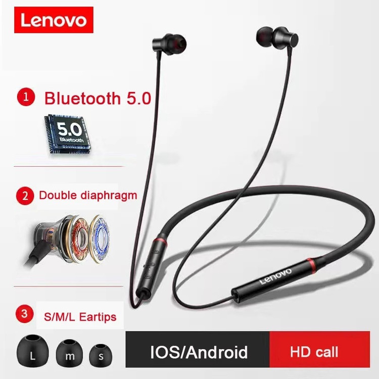 هدفون بلوتوثی لنوو مدل HE05X
