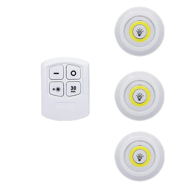 چراغ زیر کابینتی ریموت دار مهتابی