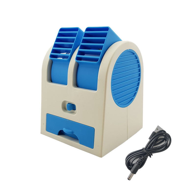 مینی کولر آبی رومیزی دو دریچه USB